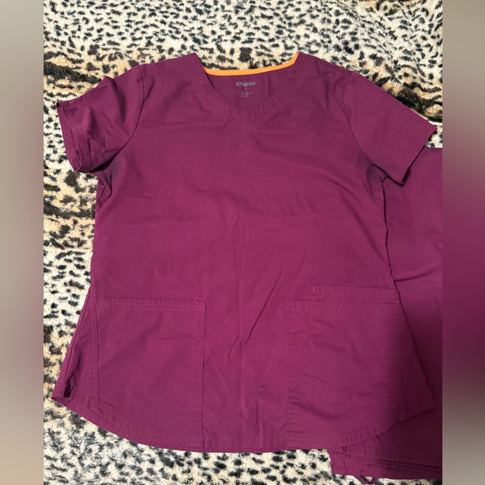 Scrubstar Women's Scrubs- Rich Burgundy